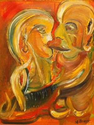 35. Złość ze skrzydłami zawstydzenia 40x50