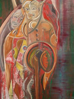 56. W sercu papilarnych myśli 70x100
